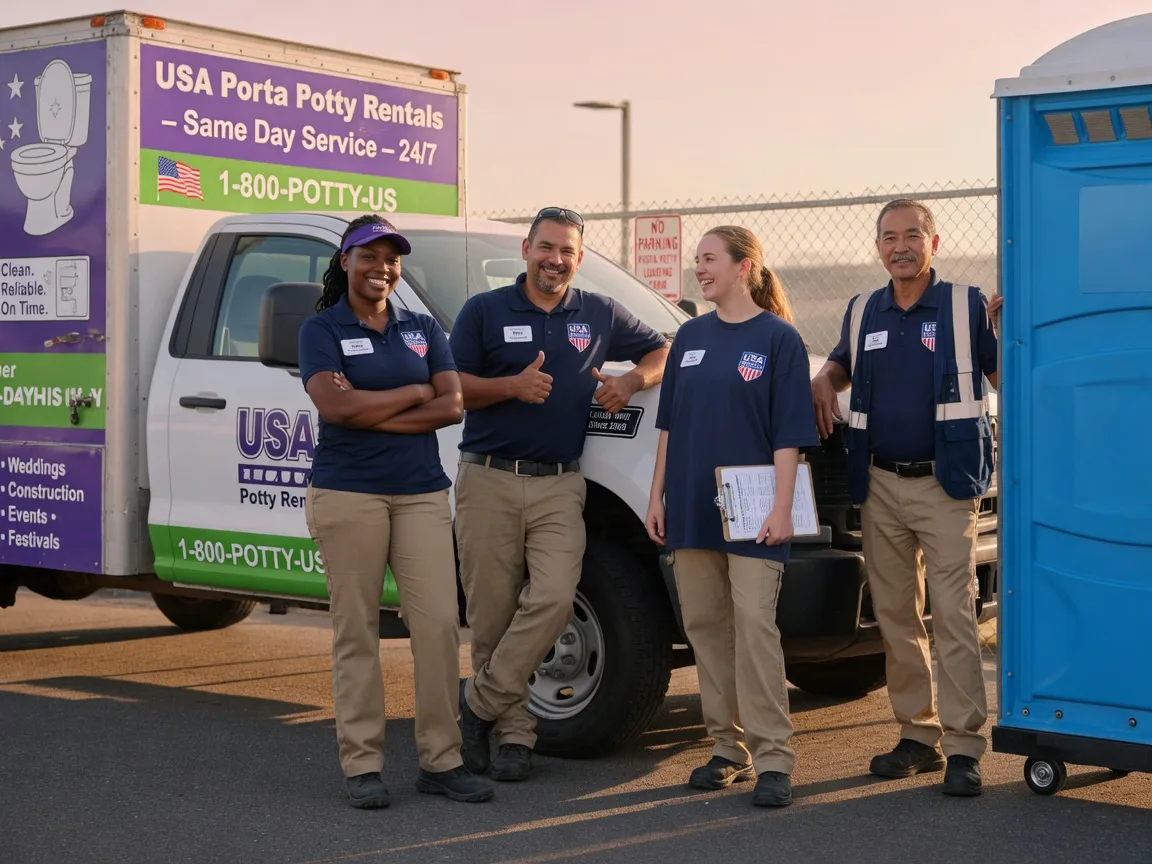 Porta Potty Rental company in Tallmadge, OH